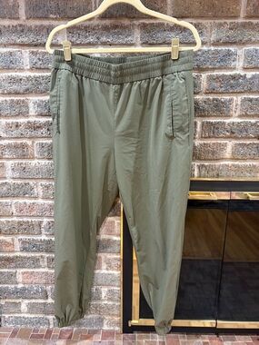 Banana Republic Olive Green Women's Drawstring Joggers